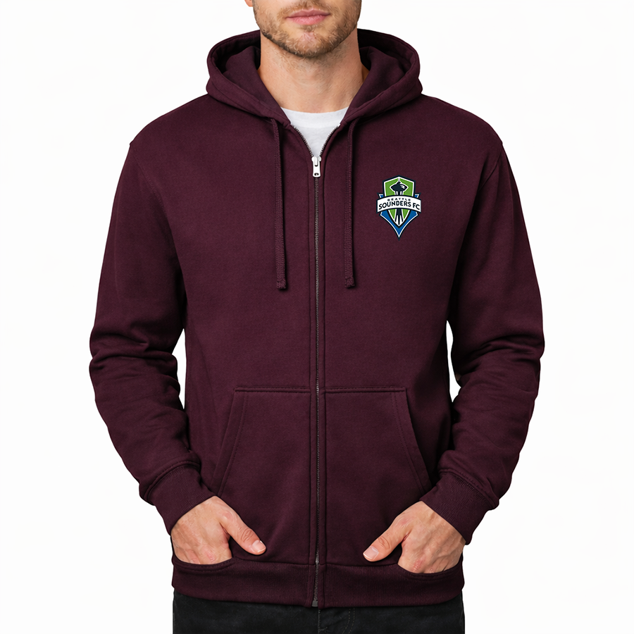 Men's Seattle Sounders FC Zipper Hoodie