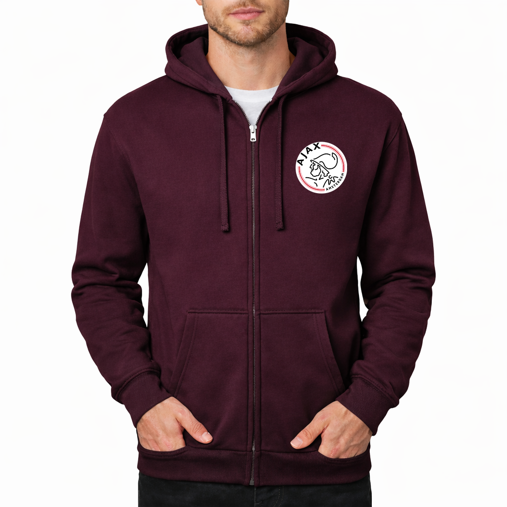 Men's Amsterdamsche FC Ajax Zipper Hoodie