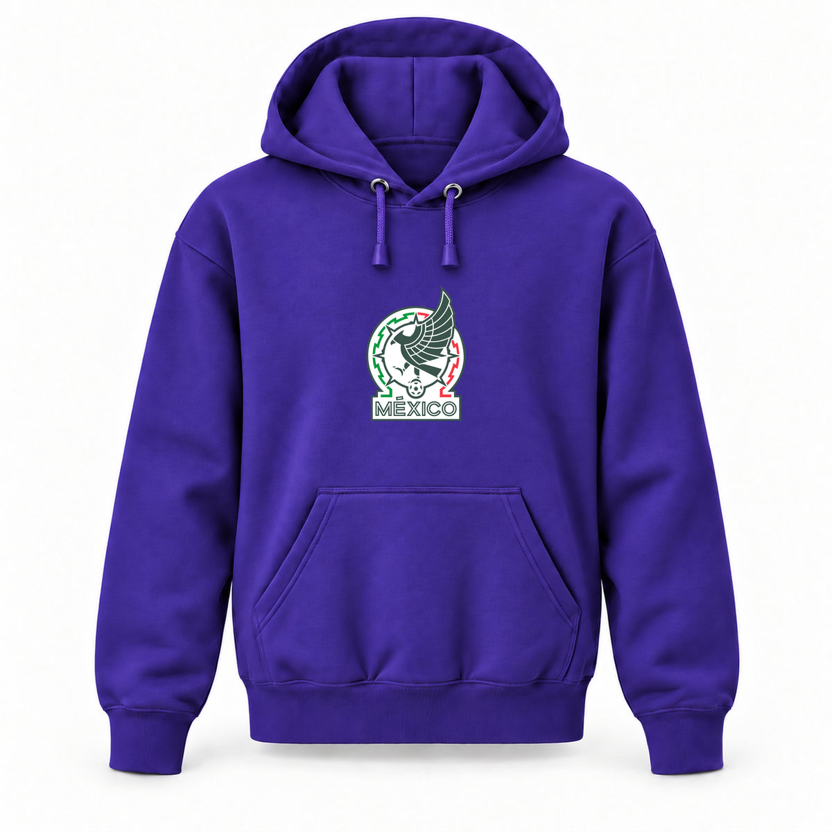 Mexico Soccer - Youth Large Hoodie (Ages 10–12) | Color: Purple