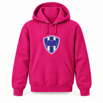 Monterrey FC - Youth Large Hoodie (Ages 10–12) | Color: Hot Pink