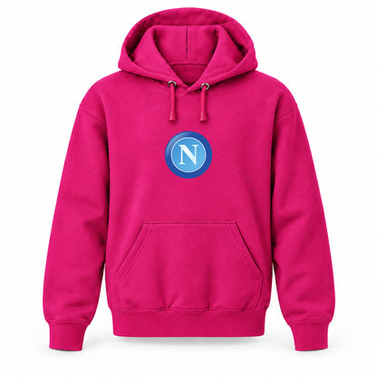 Napoli FC - Youth Large Hoodie (Ages 10–12) | Color: Hot Pink