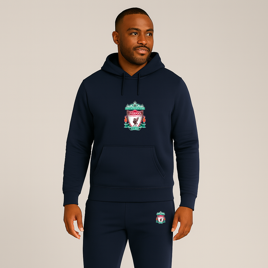 Men's Liverpool Football Club Est.1892 Hoodie Joggers Set