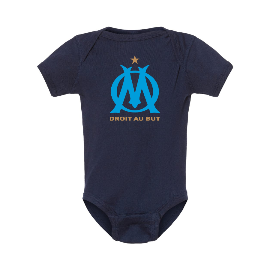 Olympique de Marseille FC Baby Romper Onesie