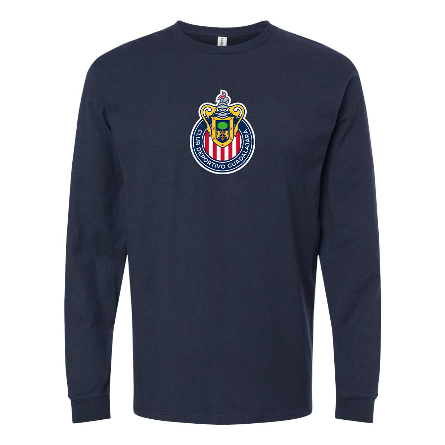 Youth Kids Chivas Football Club   Long Sleeve T-Shirt