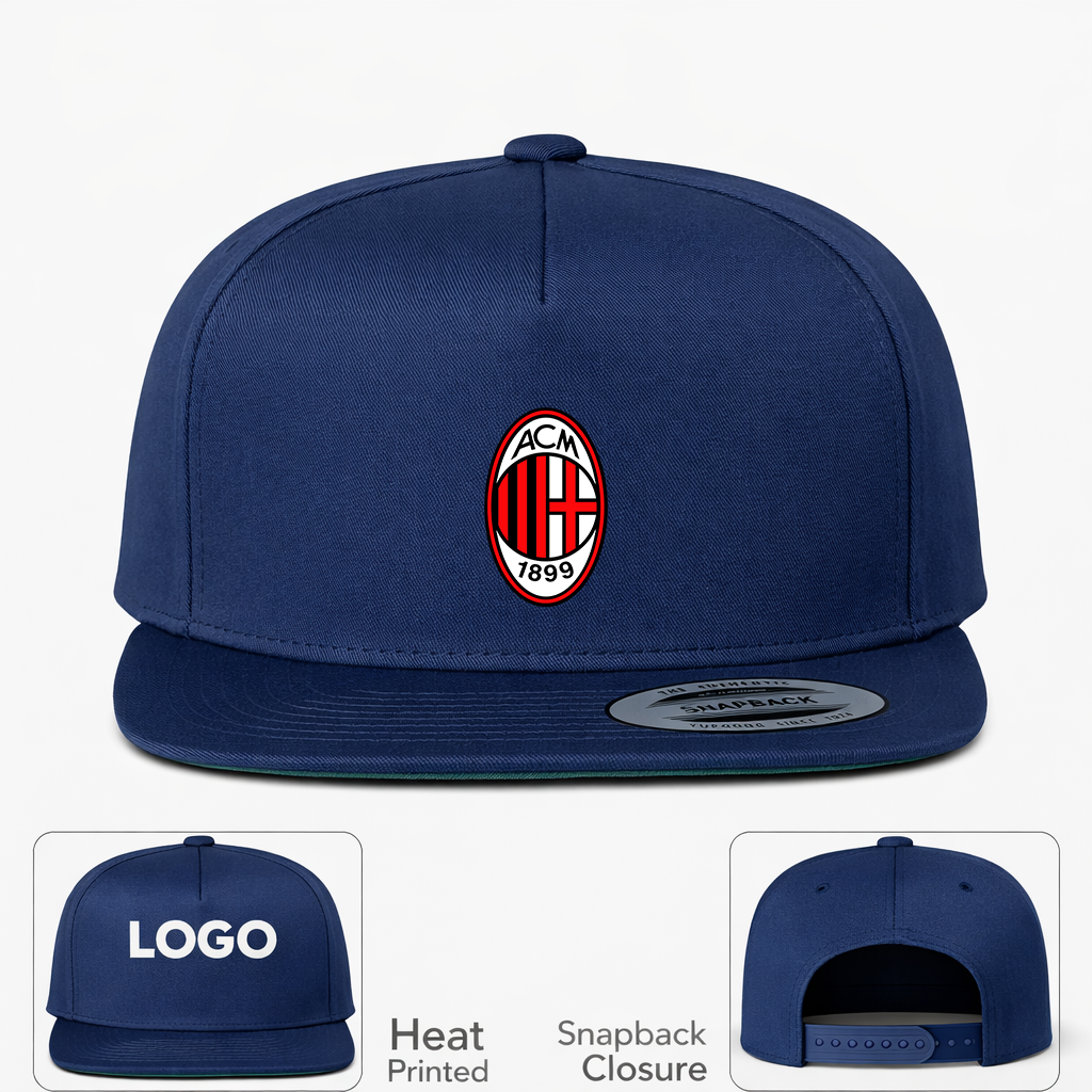 AC Milan Soccer Snapback Hat