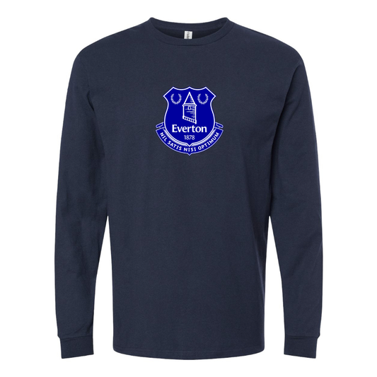 Youth Kids Everton FC Long Sleeve T-Shirt