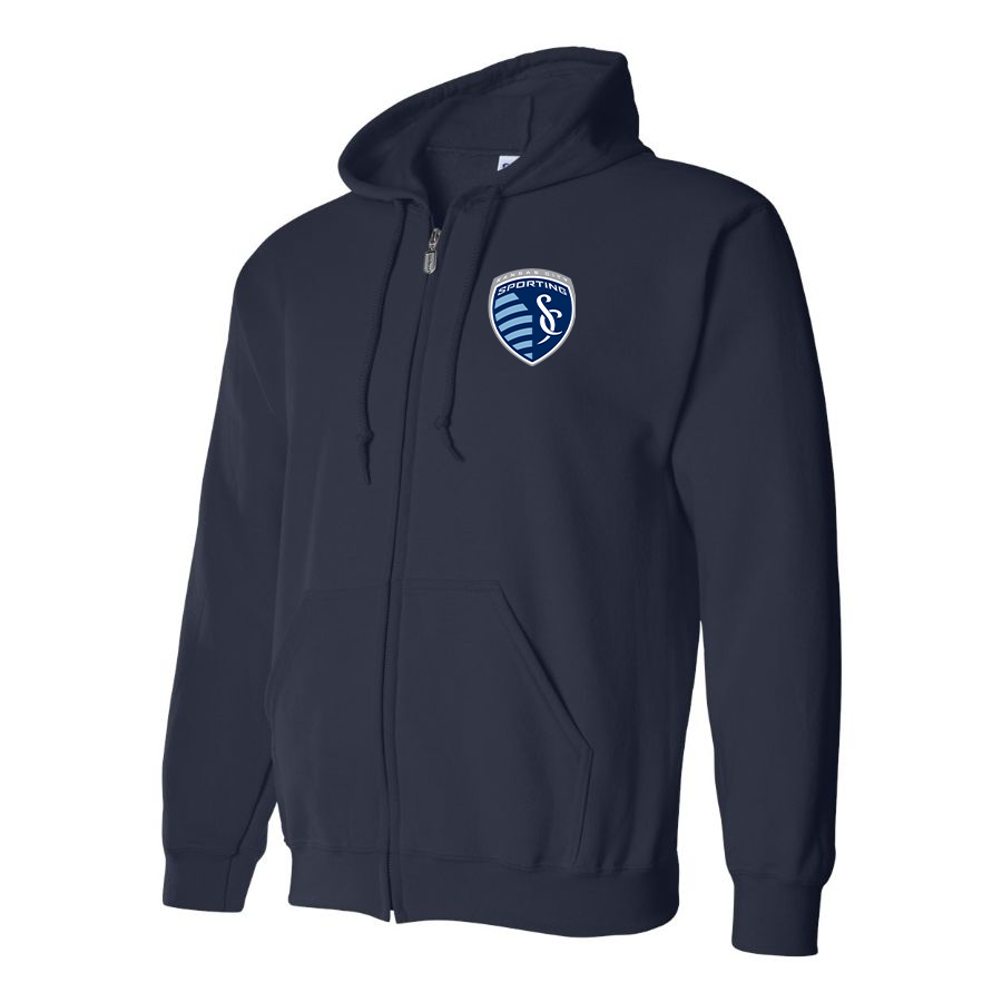 Men's Sporting Kansas City FC Zipper Hoodie