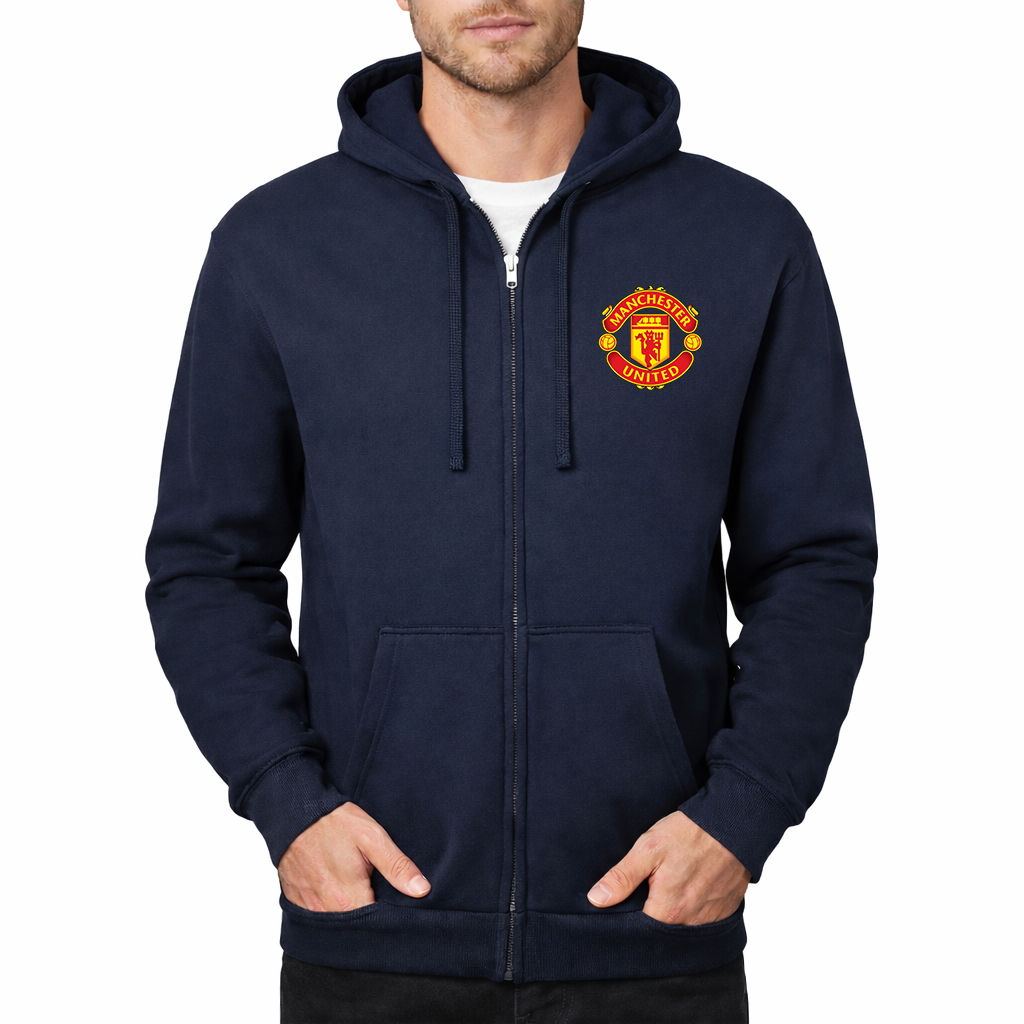 Men’s Manchester United Soccer Zipper Hoodie