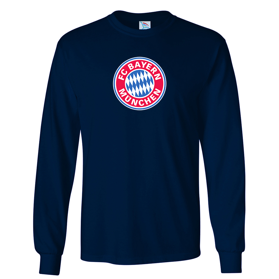 Men's F.C. Bayern Munchen Soccer Long Sleeve T-Shirt