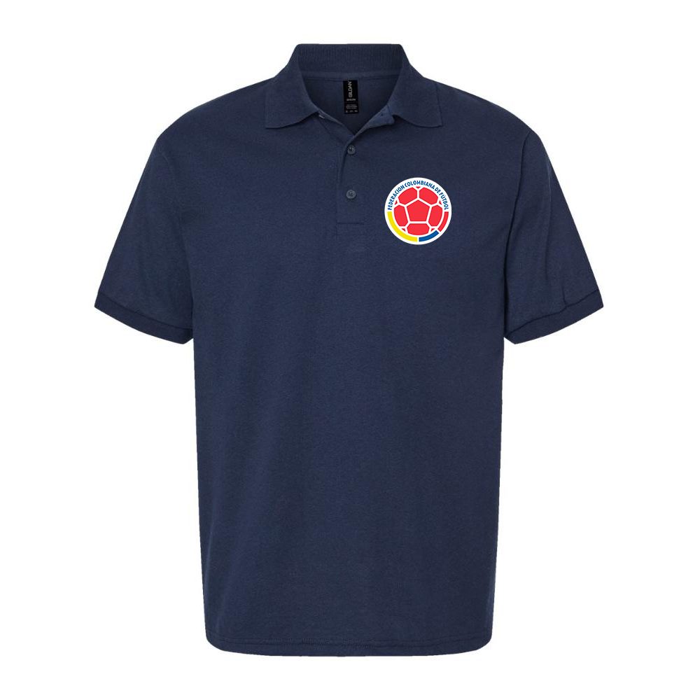 Men's Colombia National Soccer Team Dry Blend Polo