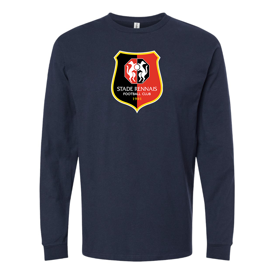 Youth Kids Stade Rennais FC Long Sleeve T-Shirt