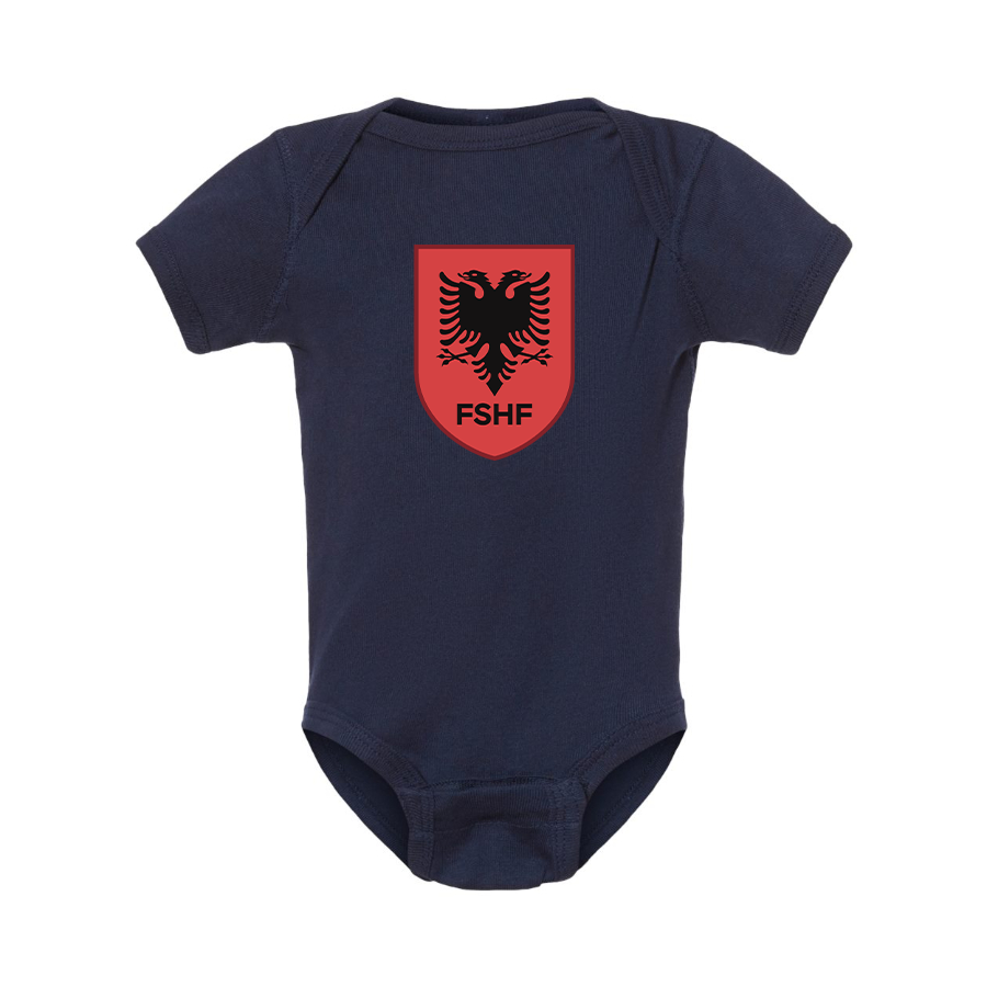 Albania National Soccer Team Baby Romper Onesie