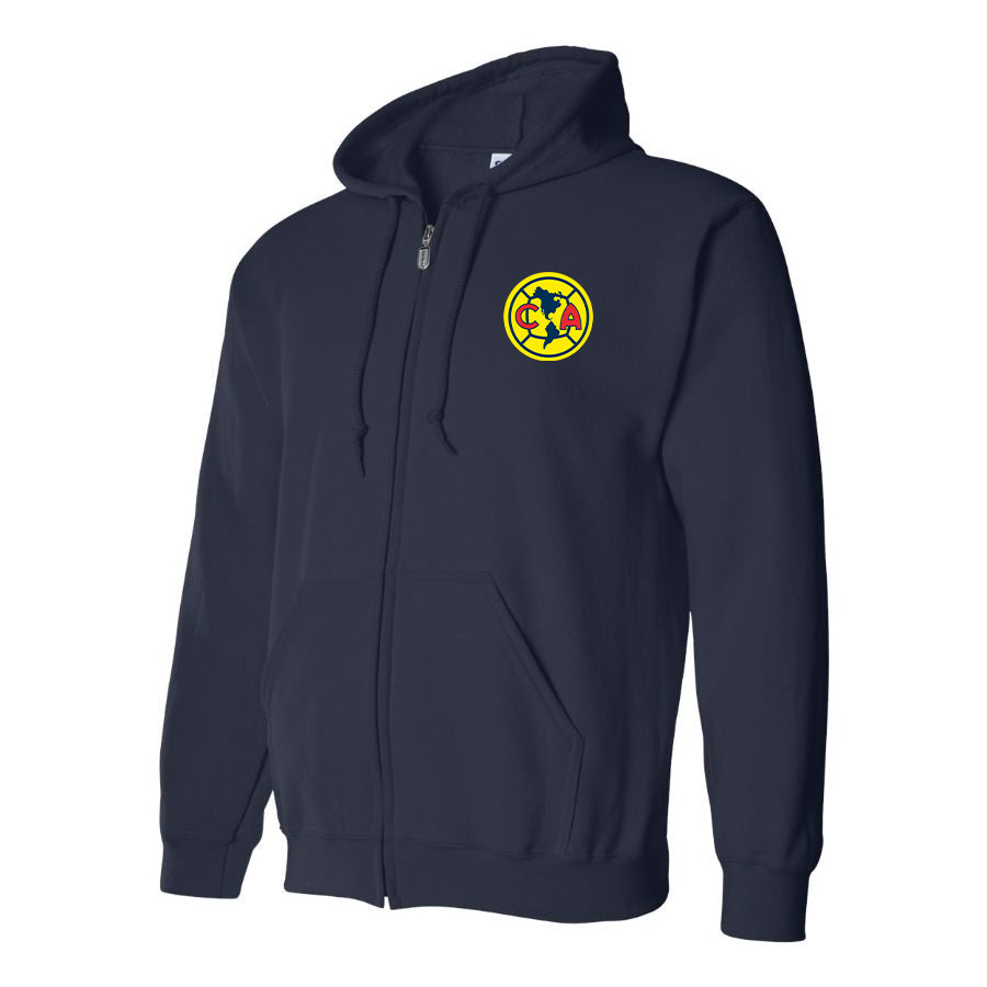 Men's Club America Football Zipper Hoodie