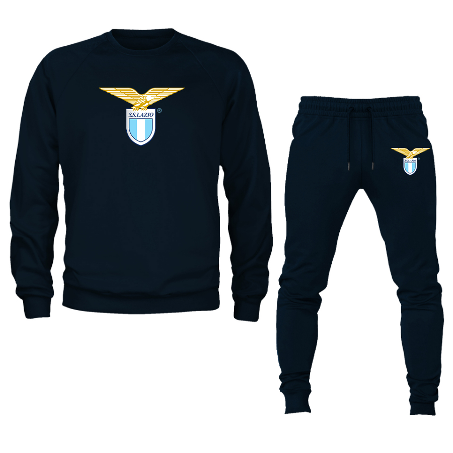 Men's Lazio FC Crewneck Sweatshirt Joggers Suit