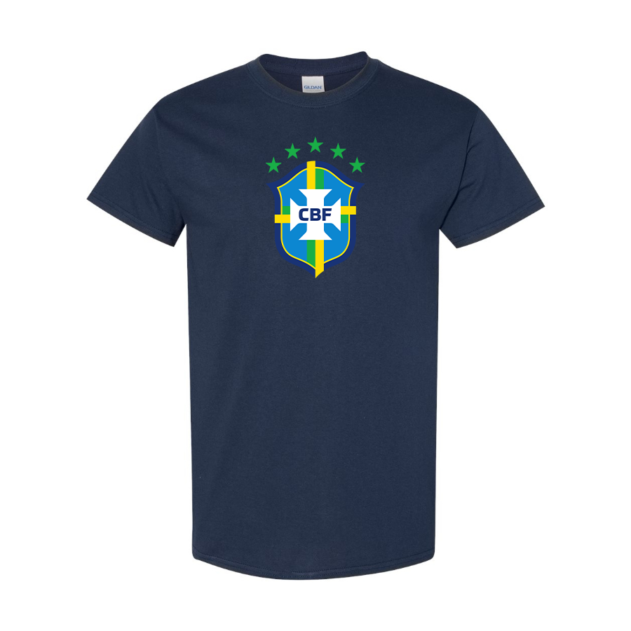 Men's Brazil National Soccer Team Cotton T-Shirt