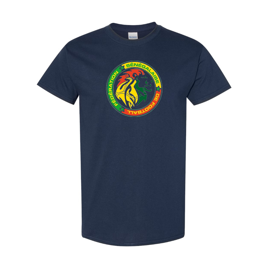 Men's Senegal National Soccer Team Cotton T-Shirt