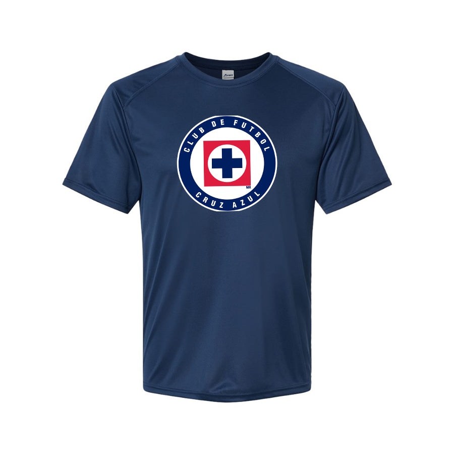 Youth Kids Cruz Azul Football Club Performance T-Shirt