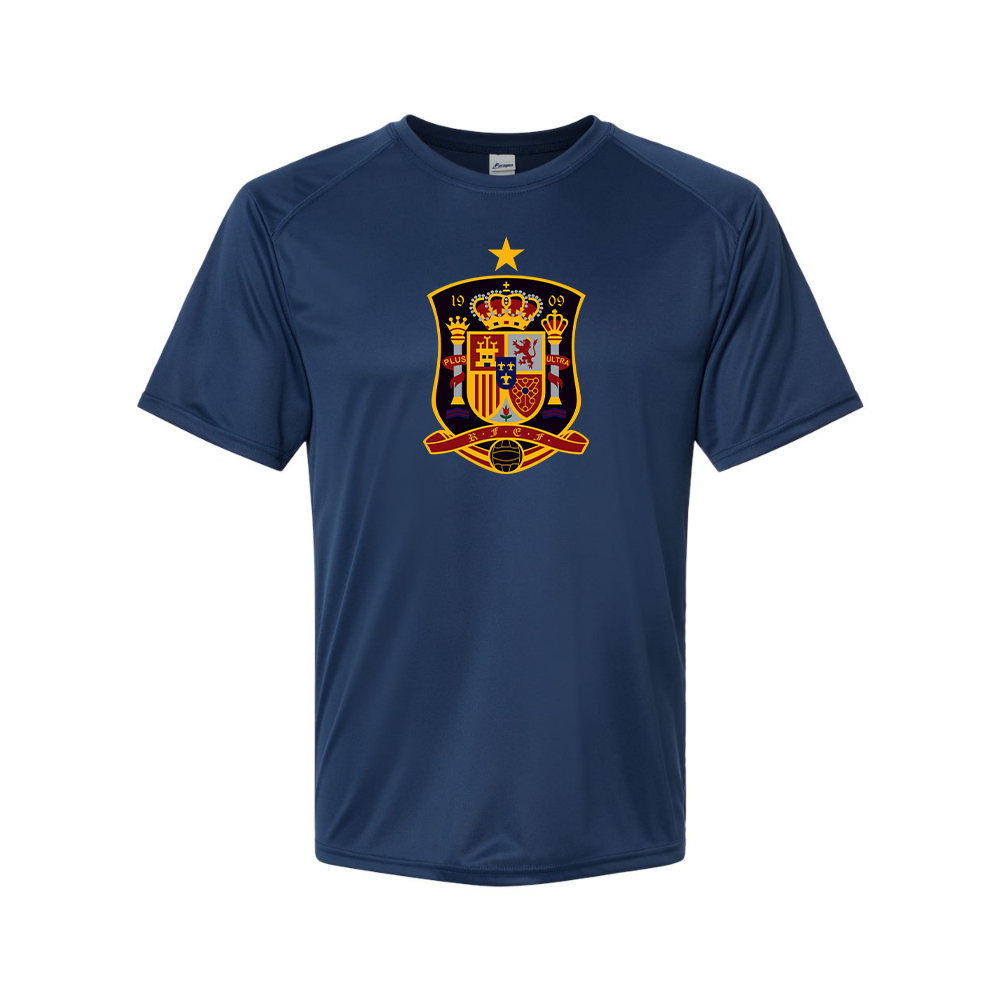 Men's Spain National Soccer Team Performance T-Shirt