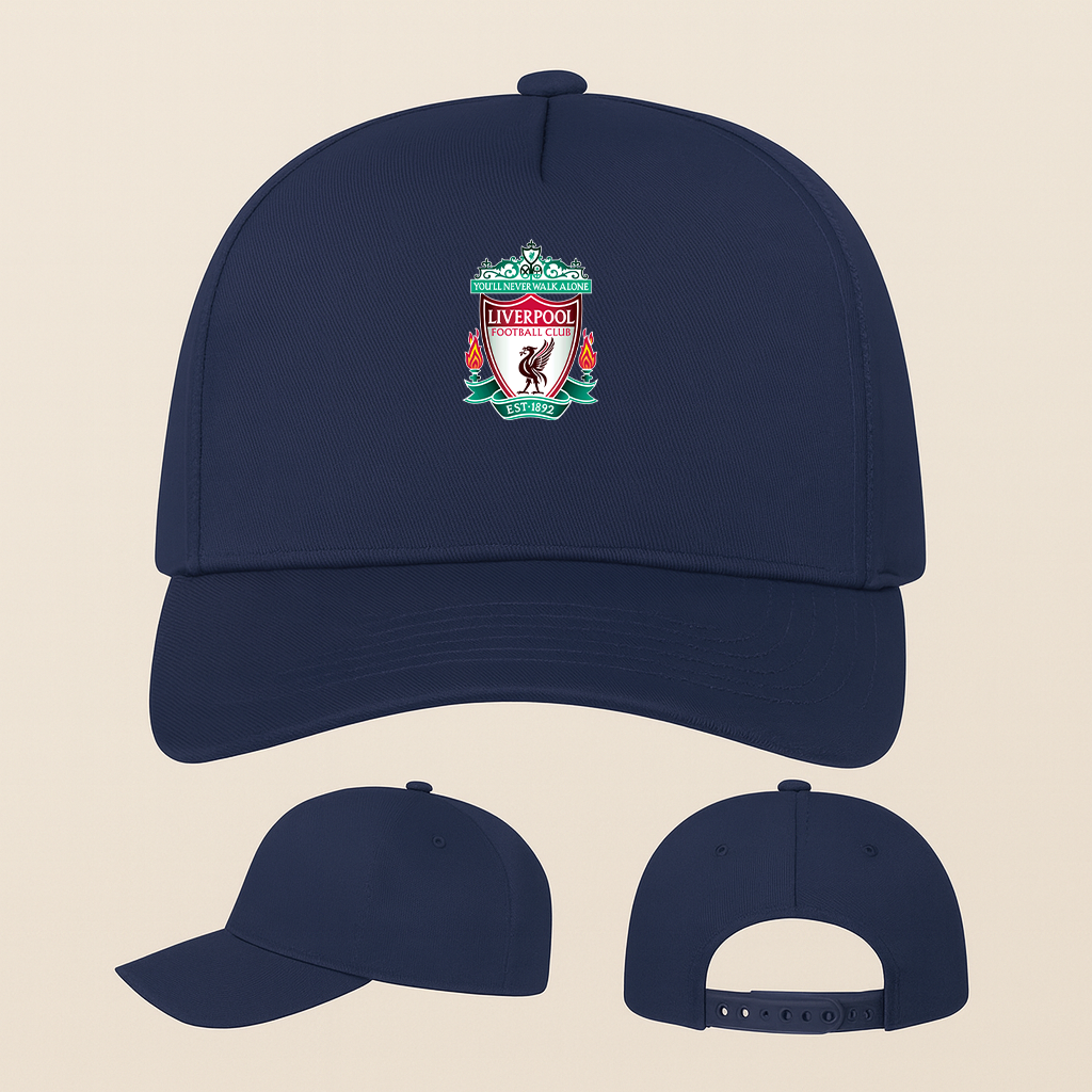 Liverpool Football Club Est.1892 Five Panel Twill Snapback Cap