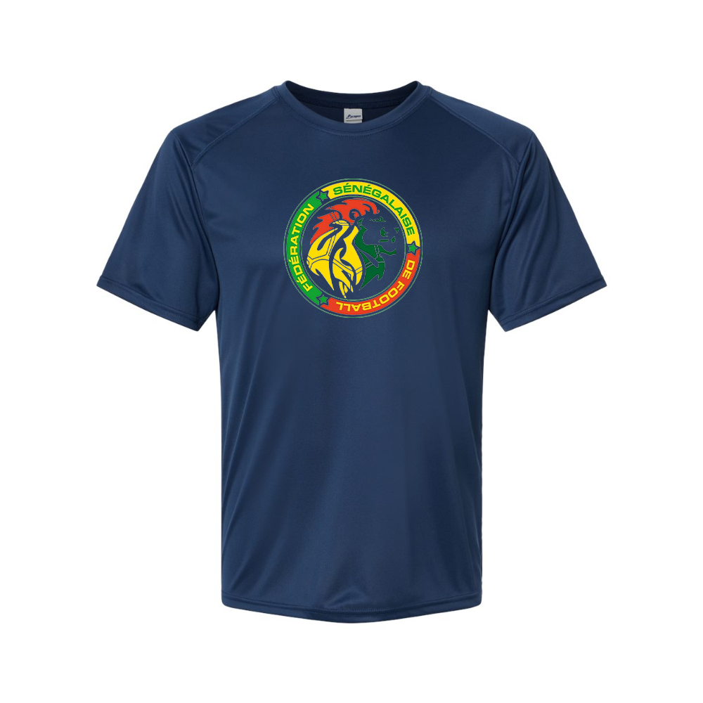 Youth Kids Senegal National Soccer Team Performance T-Shirt