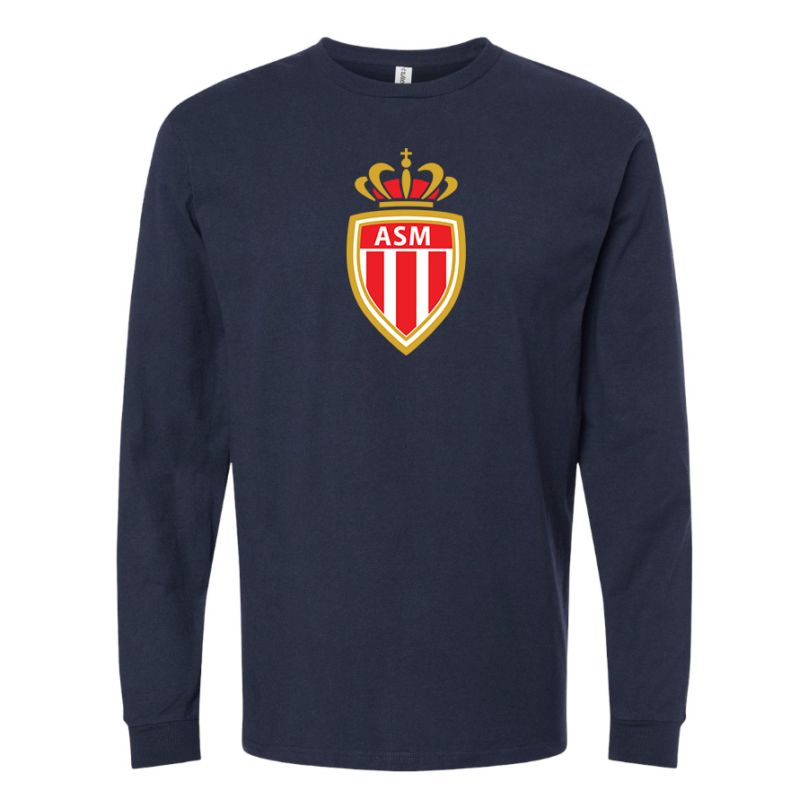 Men's AS Monaco FC Long Sleeve T-Shirt