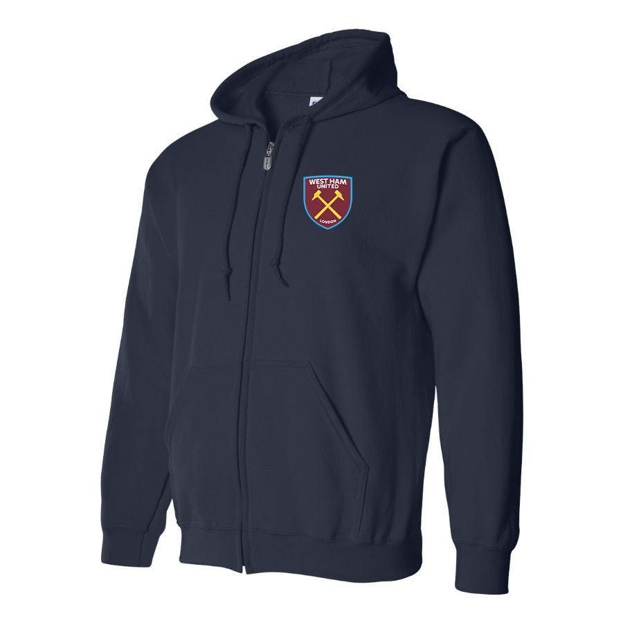 Men's West Ham United FC Zipper Hoodie