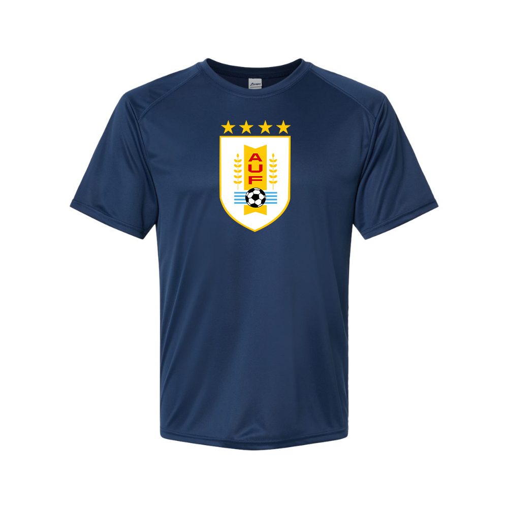 Men's Uruguay National Soccer Team Performance T-Shirt