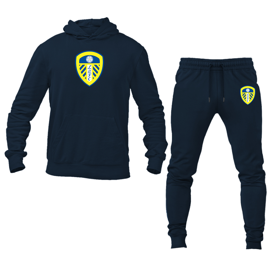 Men's Leeds United Football Club Hoodie Joggers Set