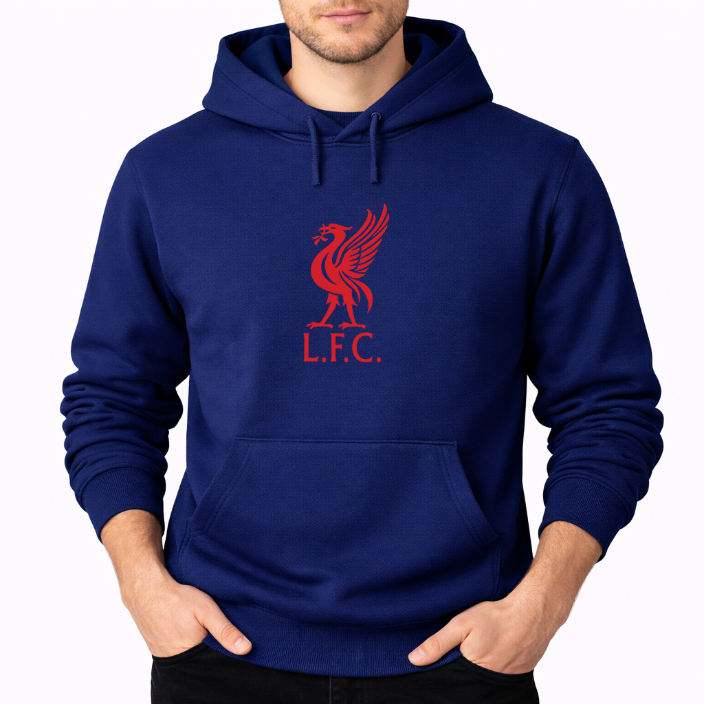 Men's Liverpool L.F.C. Soccer Pullover Hoodie