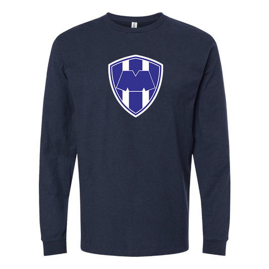 Men's Monterrey FC Cotton Long Sleeve T-Shirt