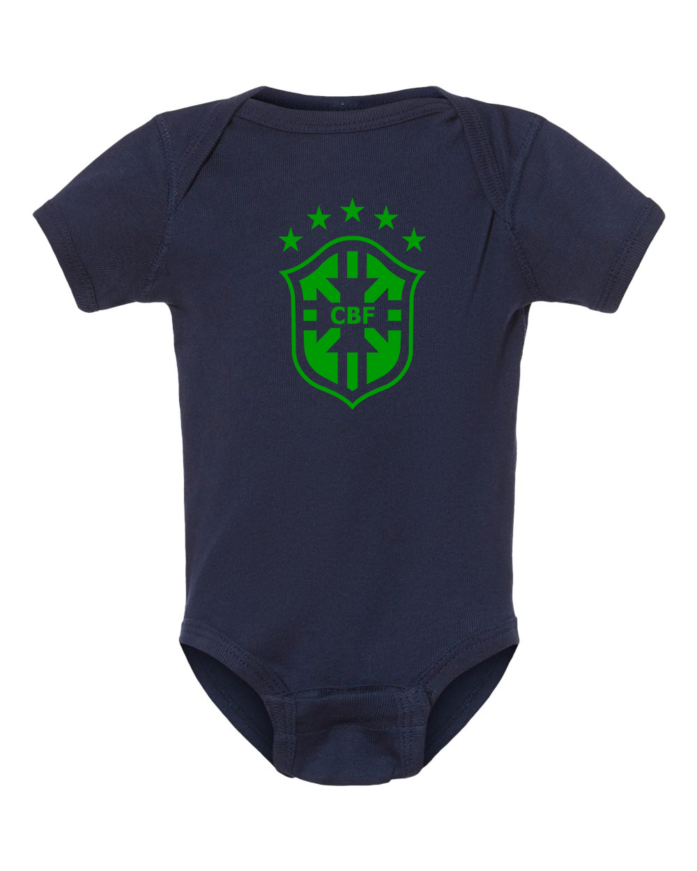 Baby Brazil Soccer Romper Onesie