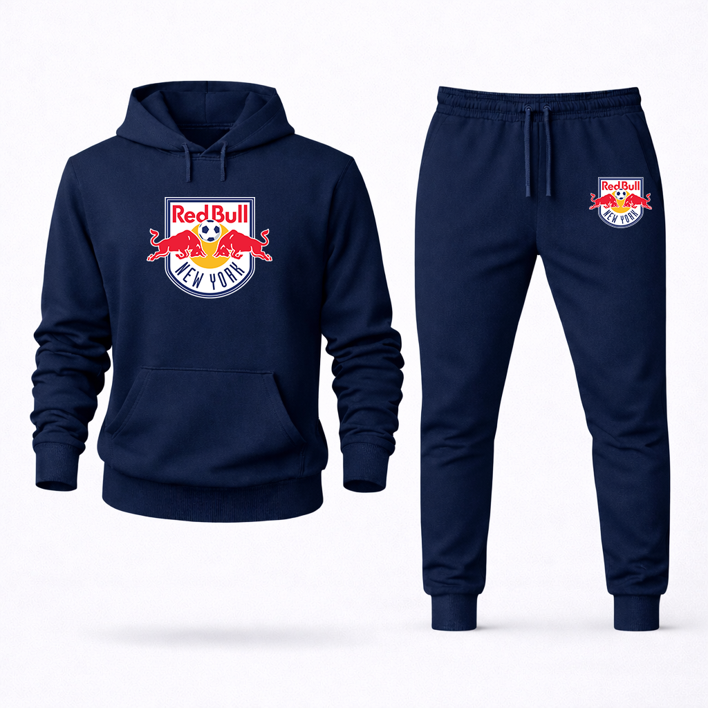 Men's New York Red Bulls FC Hoodie Joggers Set
