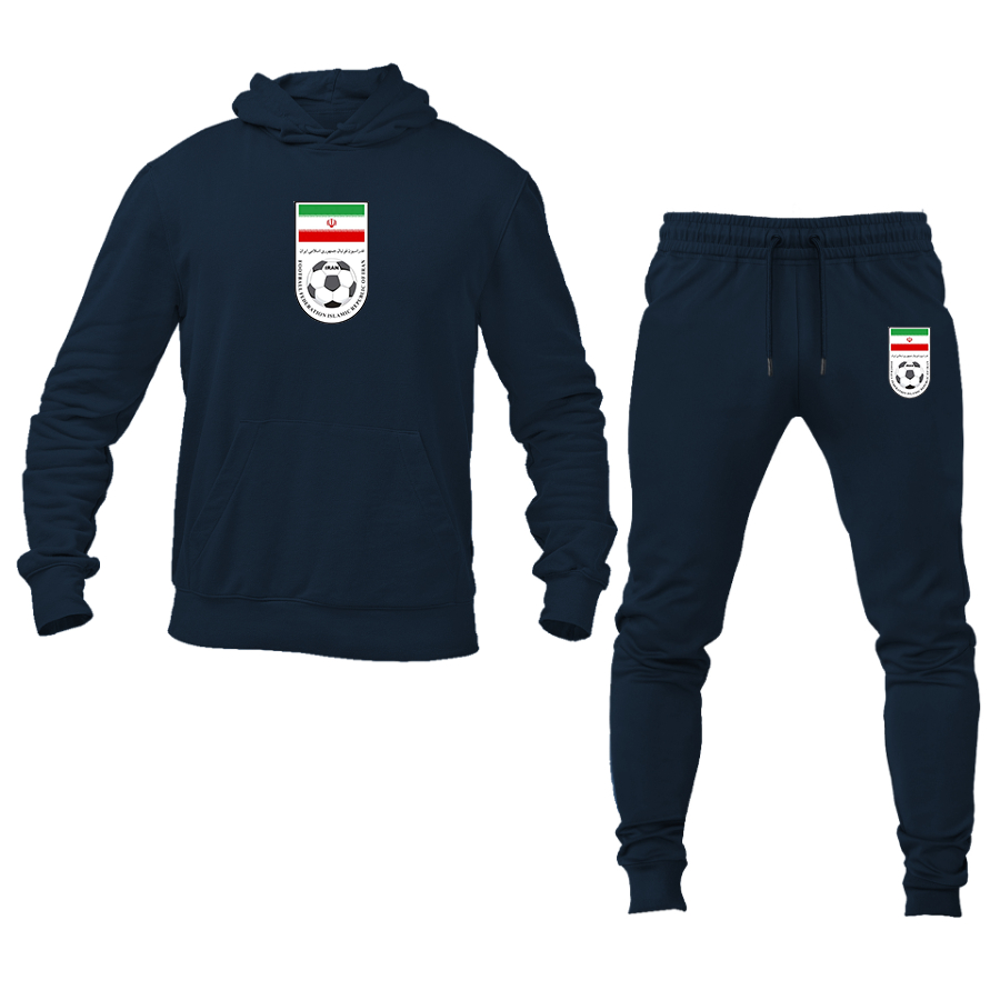 Men's Iran National Soccer Team Hoodie Joggers Set