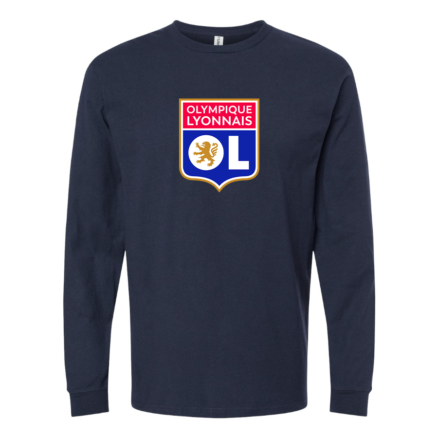 Men's Olympique Lyonnais FC Long Sleeve T-Shirt