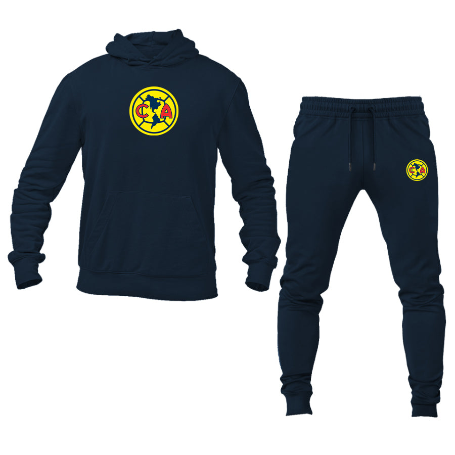 Men's Club America Football Hoodie Joggers Set