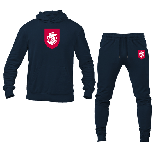 Men's Georgia National Soccer Team Hoodie Joggers Set