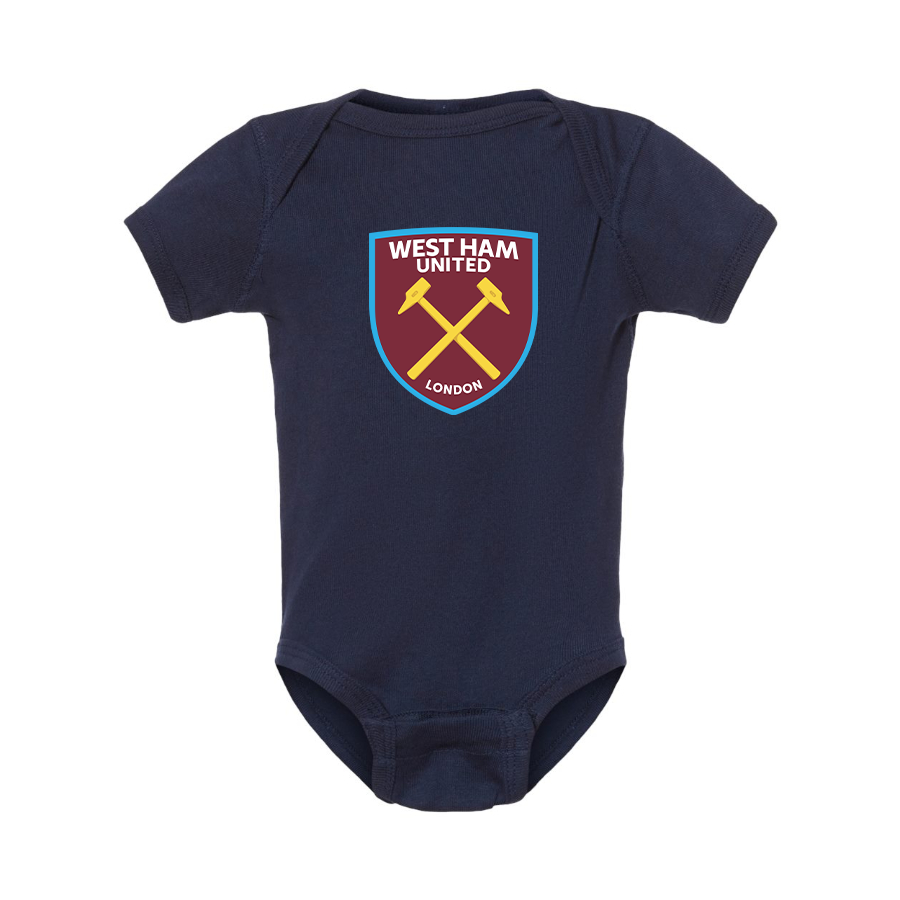 West Ham United FC Baby Romper Onesie