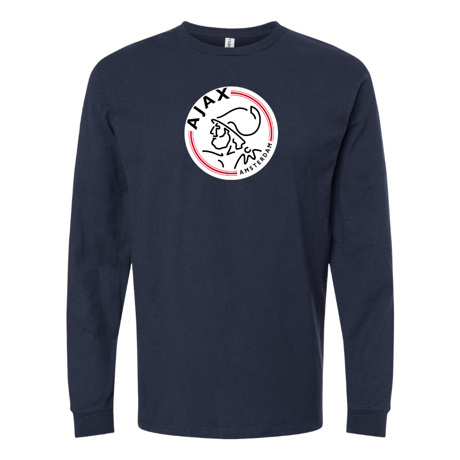 Men's Amsterdamsche FC Ajax Cotton Long Sleeve T-Shirt