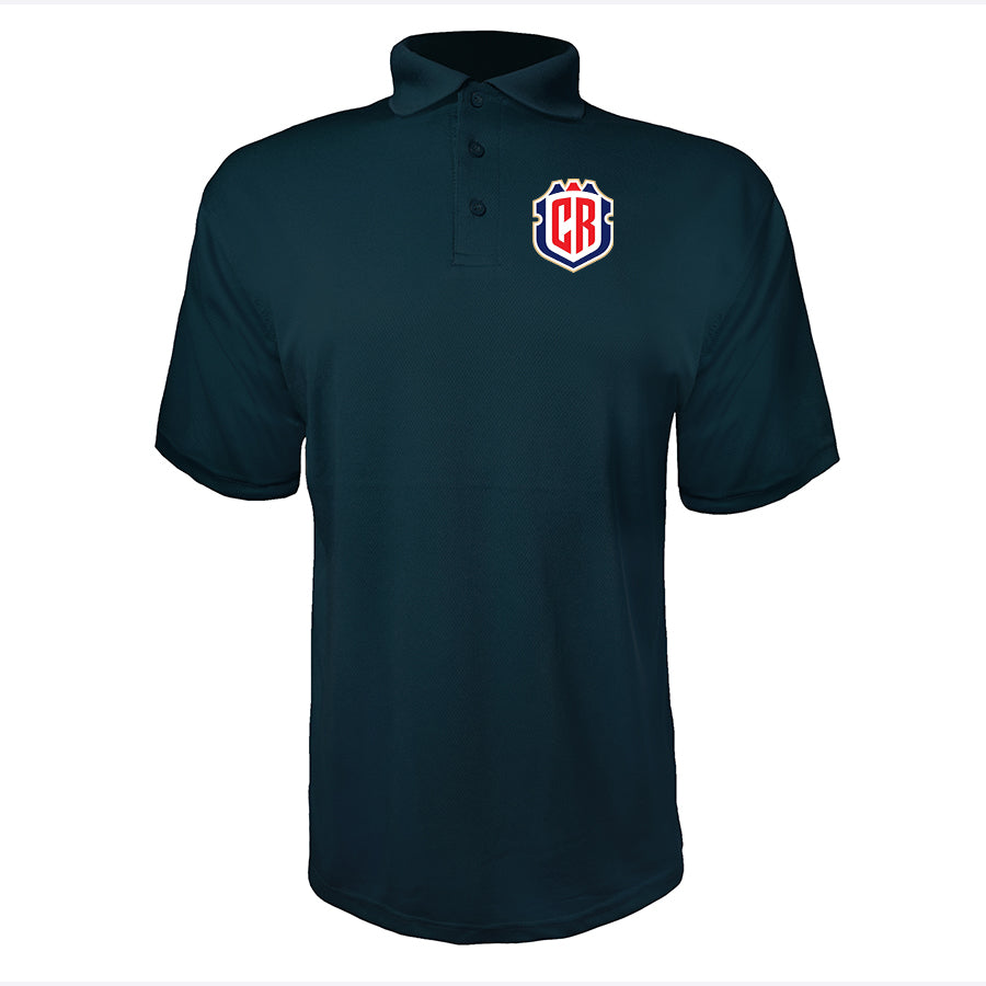 Men's Costa Rica National Soccer Team Polyester Polo