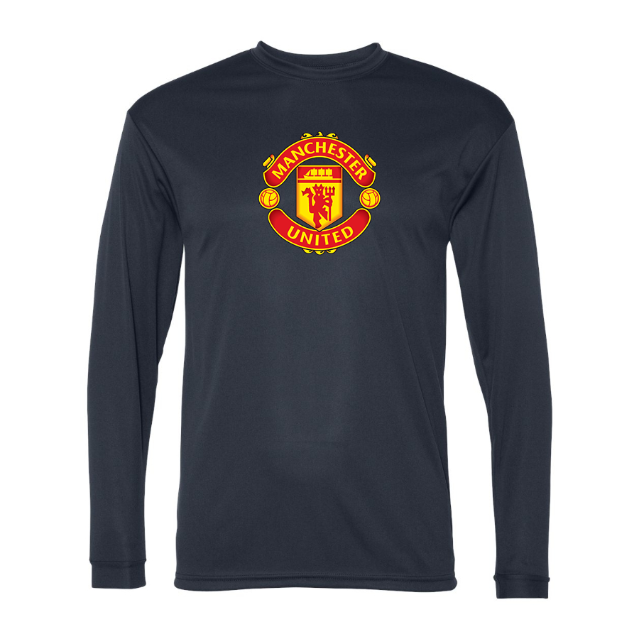 Men’s Manchester United Soccer - Performance Long Sleeve T-Shirt