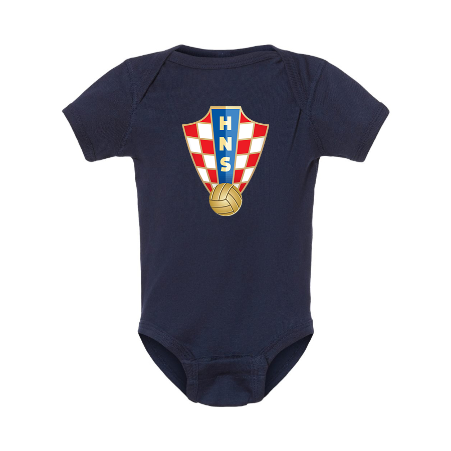 Croatia National Soccer Team Baby Romper Onesie