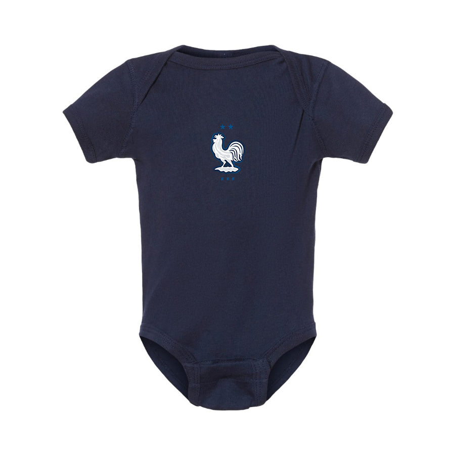 France National Baby Romper Onesie