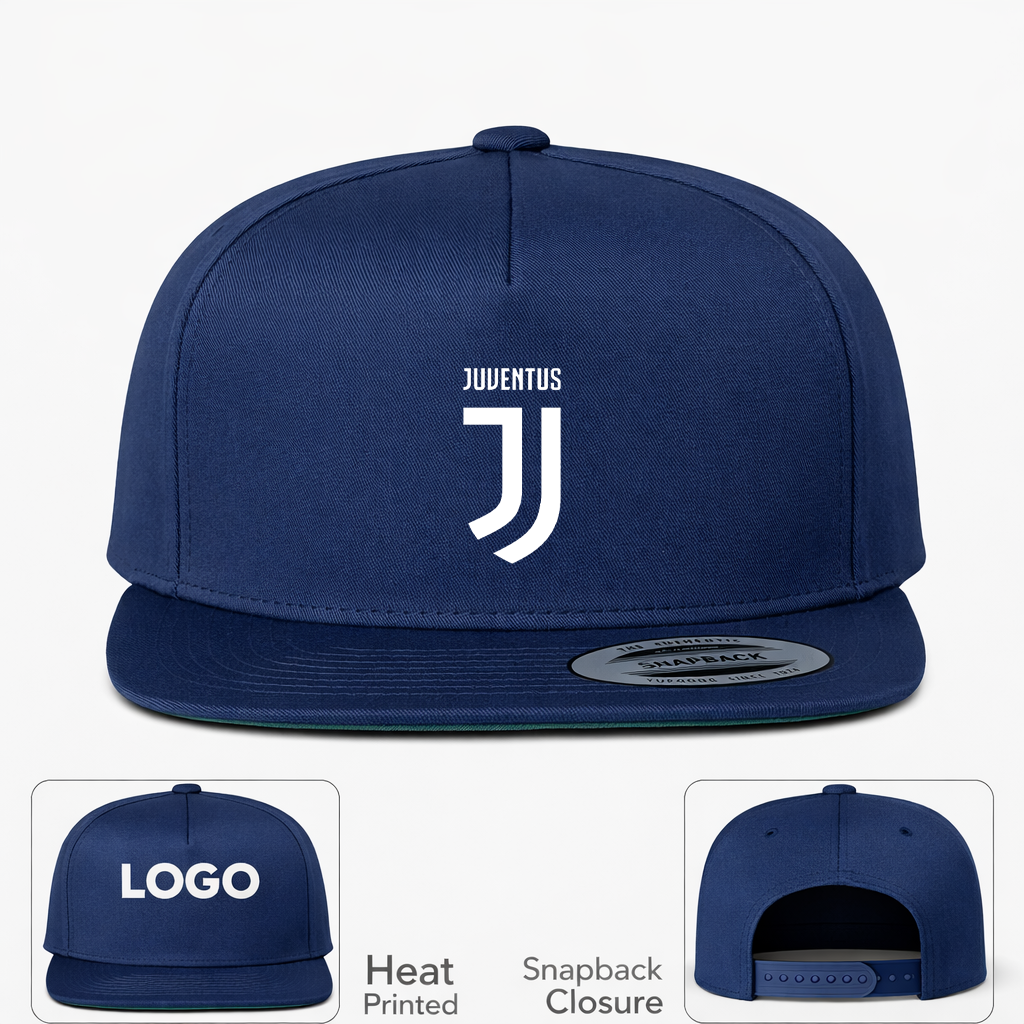 Juventus Soccer Snapback Hat