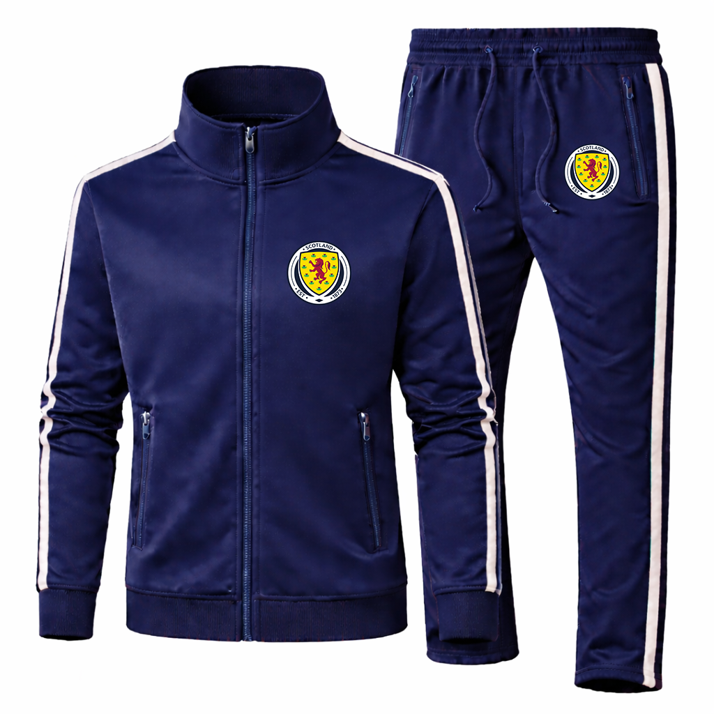 Men's Scotland National Soccer Team Dri-Fit TrackSuit