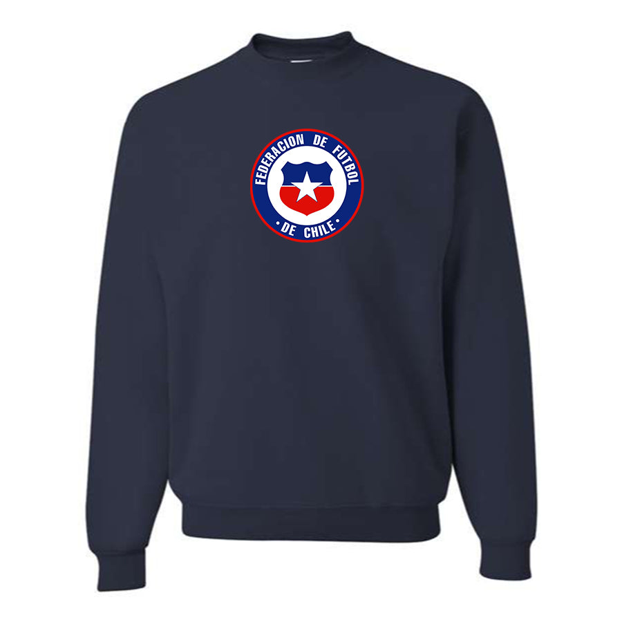 Men's Chile National Soccer Team  Crewneck Sweatshirt