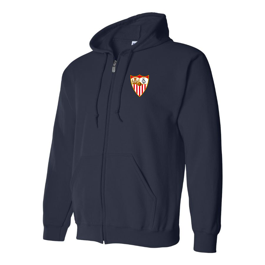 Men's Sevilla FC Zipper Hoodie