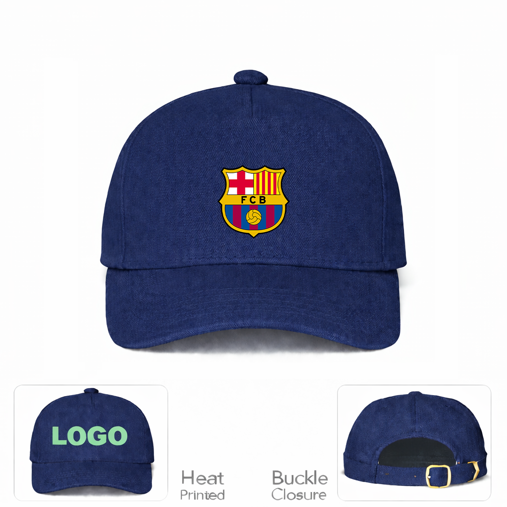 F.C. Barcelona Soccer Dad Baseball Cap Hat