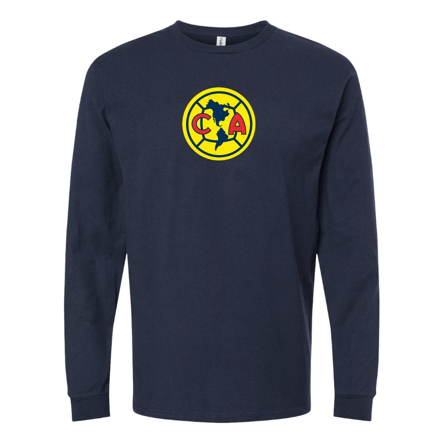 Youth Kids Club America Football Long Sleeve T-Shirt