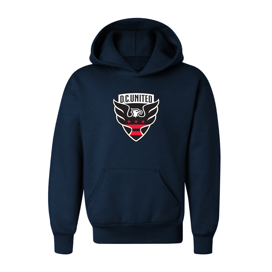 Youth Kids D.C United F.C Pullover Hoodie