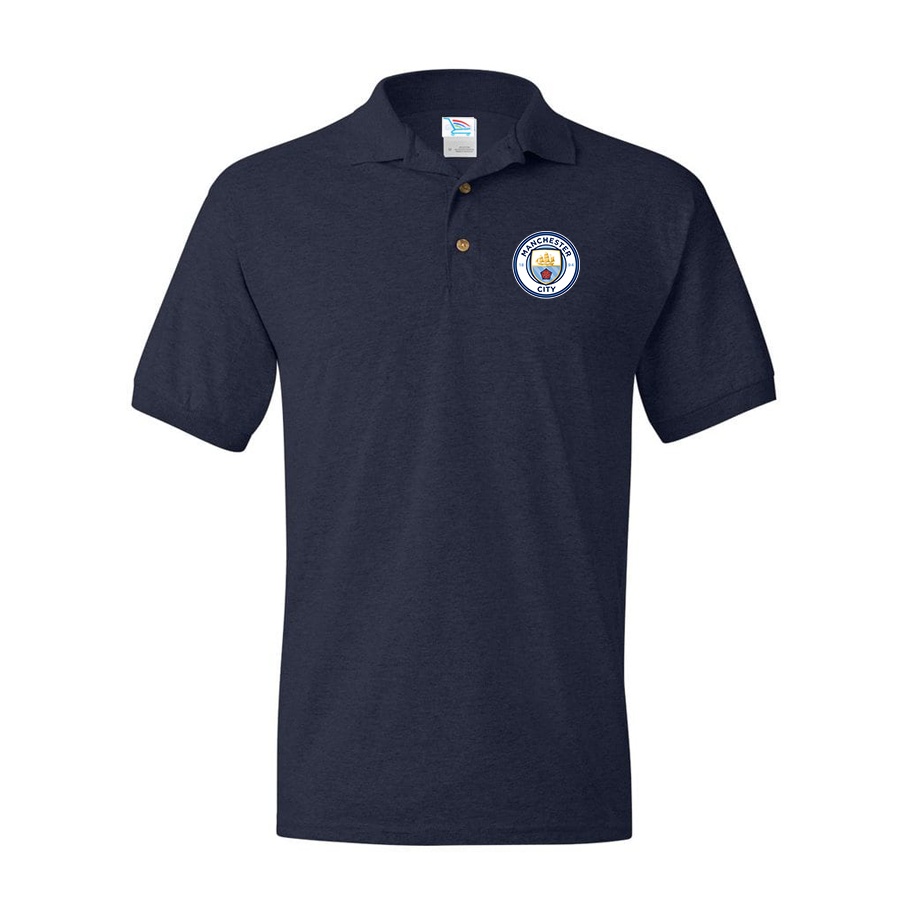 Men's Manchester City Soccer Dry Blend Polo